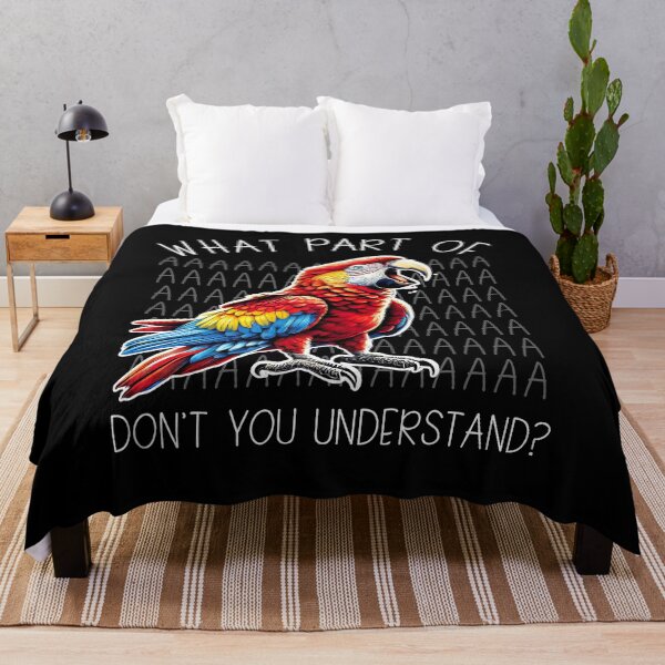 Item preview, Funny Scarlet Macaw Parrot Birb Meme designed and sold by Kimberley King Art  King Art.