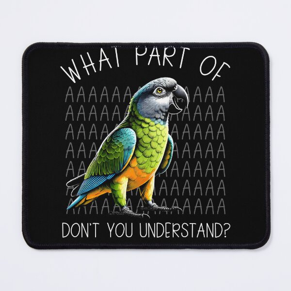 Item preview, Funny Senegal Parrot Birb Meme designed and sold by Kimberley King Art  King Art.