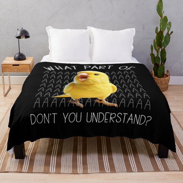 Item preview, Funny Yellow Parrotlet Parrot Birb Meme designed and sold by Kimberley King Art King Art.