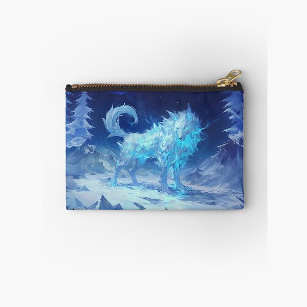 Item preview, Frozen Elemental Wolf in Icy Forest designed and sold by Christian Weiss.