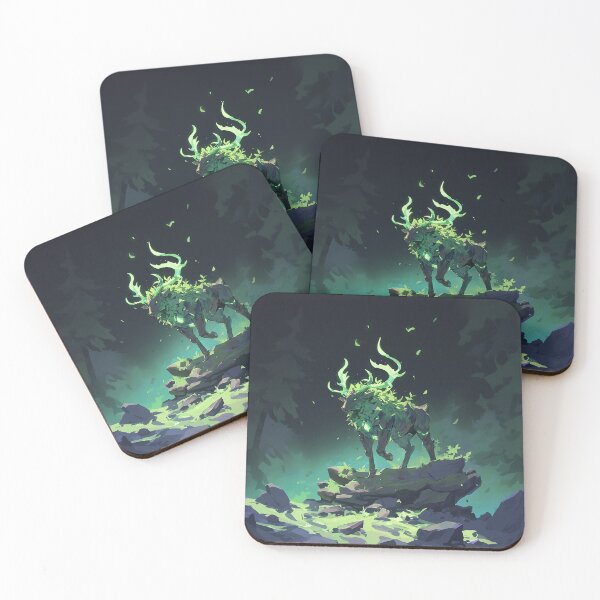 Item preview, Earth Elemental Stag with Glowing Antlers designed and sold by Christian Weiss.
