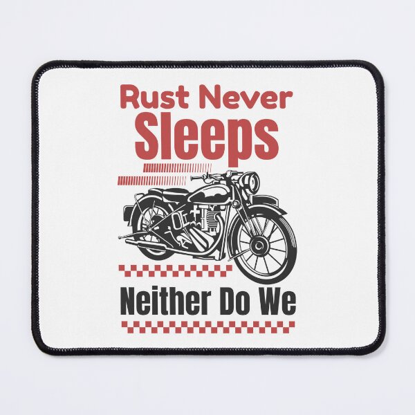 Item preview, Rust Never Sleeps Vintage Motorcycle designed and sold by berwies.