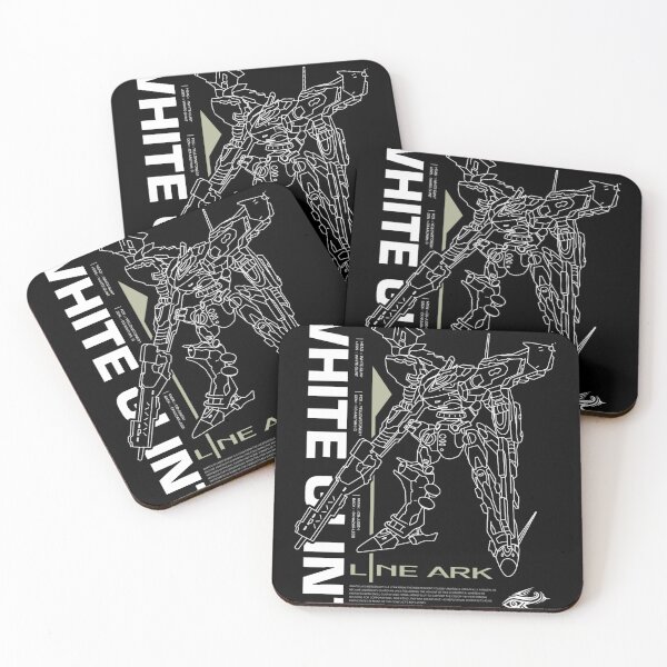 Item preview, Armored Core 4  - Line Ark - White Glint - Negative designed and sold by SADIDERAS.