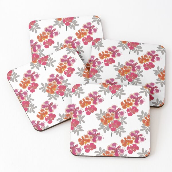 Item preview, Warm Tropical Floral Pattern with Transparent Background designed and sold by MNX.