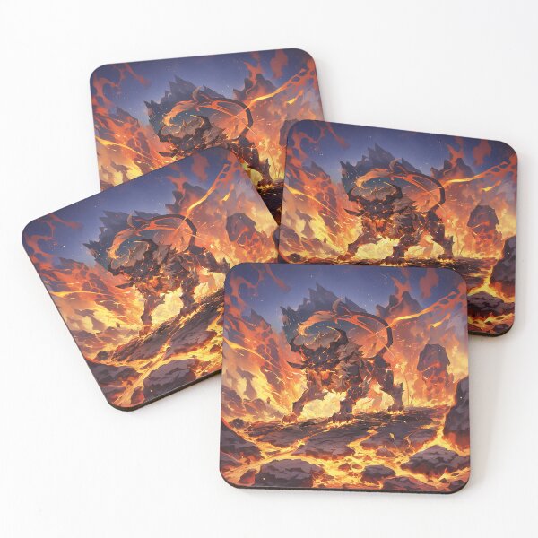 Item preview, Molten Beast Rises from Lava Eruption designed and sold by Christian Weiss.