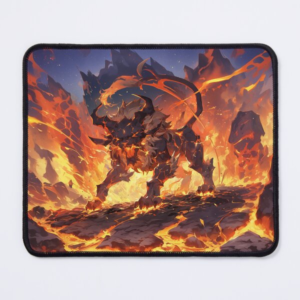 Item preview, Molten Beast Rises from Lava Eruption designed and sold by Christian Weiss.
