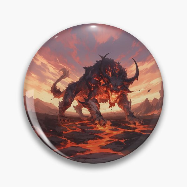 Item preview, Infernal Beast of Molten Plains designed and sold by Christian Weiss.