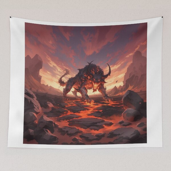Item preview, Infernal Beast of Molten Plains designed and sold by Christian Weiss.