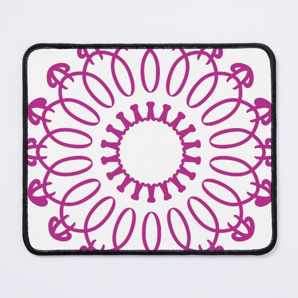 Item preview, Geometric Floral Mandala Pattern | Pink Abstract Design | Mandala design  designed and sold by Swati's Digital Den.