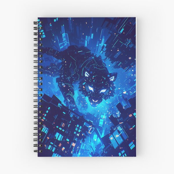 Item preview, Neon Tiger Stalking Cyber Jungle designed and sold by Christian Weiss.