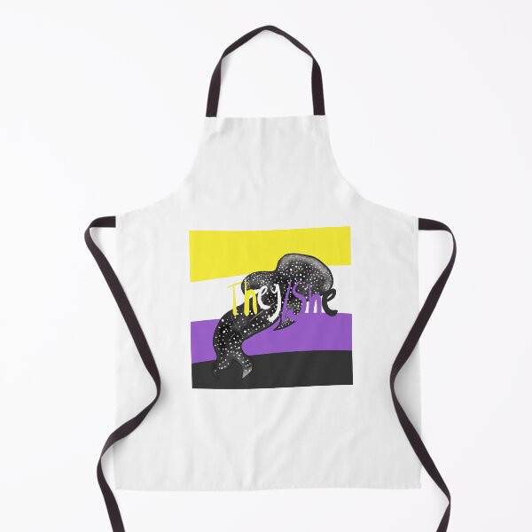 Item preview, They/she nonbinary flag with whaleshark designed and sold by Swirling_UniverseShop.