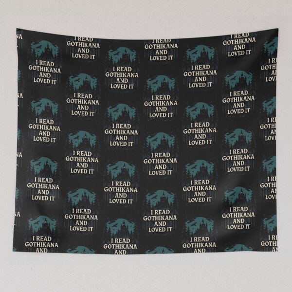 Item preview, I Read Gothikana and Loved It | Gothic Minimalist Design designed and sold by Mirosi-S.