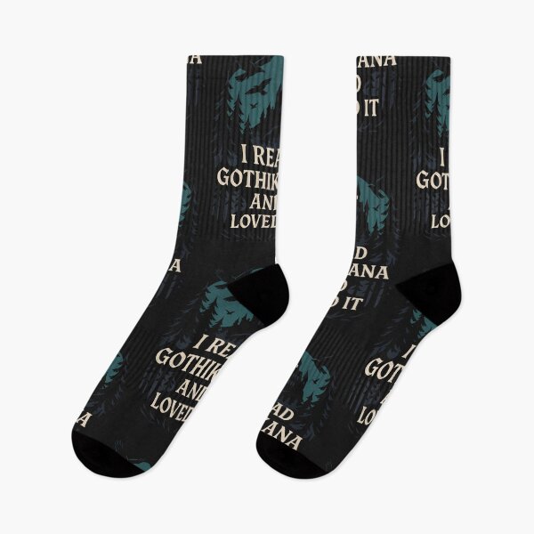 Item preview, I Read Gothikana and Loved It | Gothic Minimalist Design designed and sold by Mirosi-S.