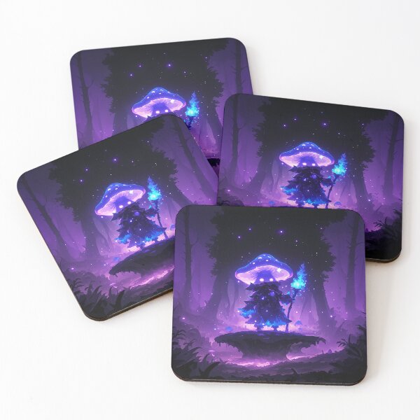 Item preview, Bioluminescent Mushroom Mage Spirit designed and sold by Christian Weiss.