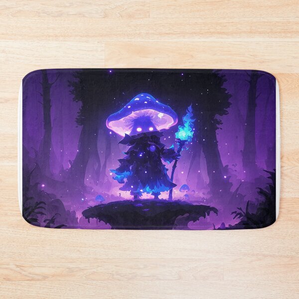 Item preview, Bioluminescent Mushroom Mage Spirit designed and sold by Christian Weiss.