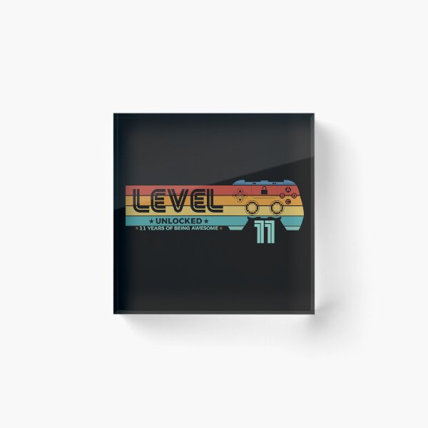 Item preview, Level 11 Unlocked - Official Preteen 11th Birthday Gamer designed and sold by NH2019.