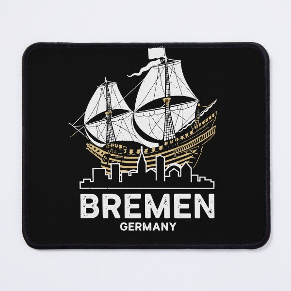 Item preview, Historic Bremen Hanseatic cog & skyline designed and sold by Ascooepics.
