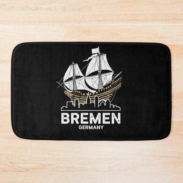 Item preview, Historic Bremen Hanseatic cog & skyline designed and sold by Ascooepics.