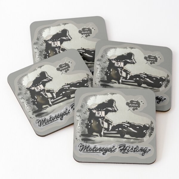Item preview, Portrait of a motorcycle sidecar designed and sold by marysfarbklecks.