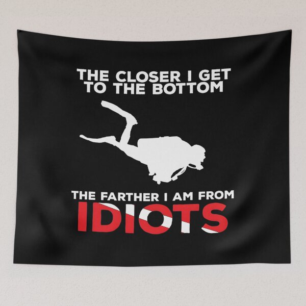 Item preview, The Closer I Get To The Bottom - Scuba Diving 	 Essential 		 designed and sold by kckucecx10.