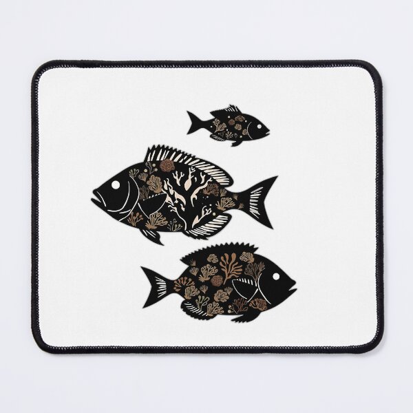 Item preview, Coral Reef Fish Silhouettes designed and sold by sharon1210.