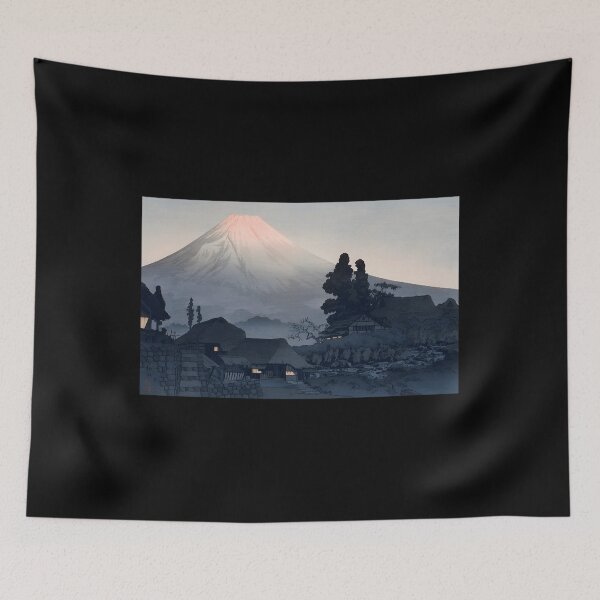 Item preview, Mount Fuji From Mizukubo (1932) by Hiroaki Takahashi Classic 		 designed and sold by vfbhxwdlah61.