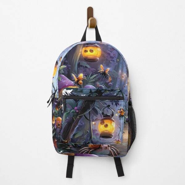Item preview, Halloween Fairy Forest with Lanterns designed and sold by BGHoneyPrints.