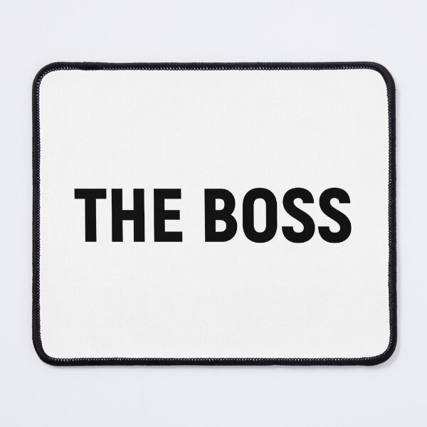 Item preview, The Boss - Job Title Text (Black) designed and sold by STUDIO-72.