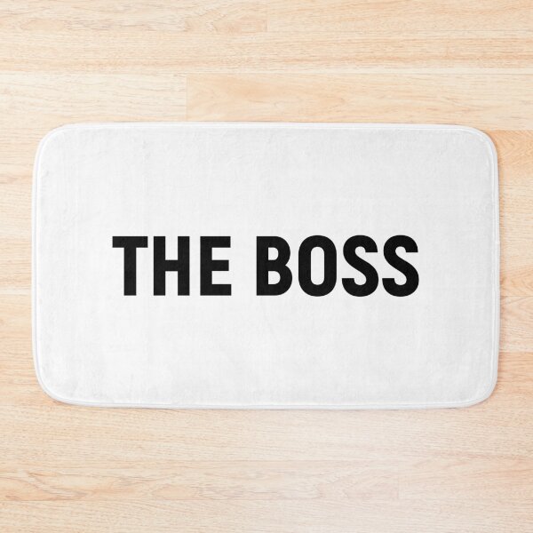Item preview, The Boss - Job Title Text (Black) designed and sold by STUDIO-72.