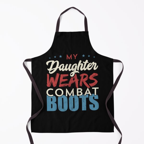 Item preview, My Daughter Wears Combat Boots Noirty Designs Transparent	 designed and sold by luaotxypg15.