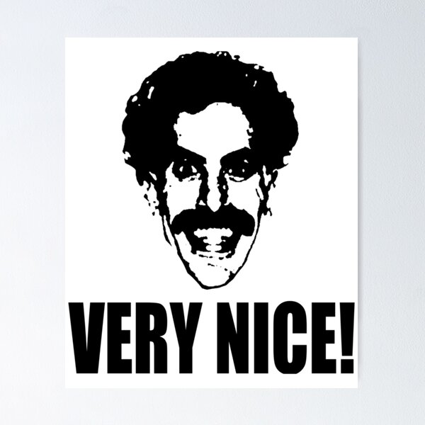 Item preview, Borat - Very Nice!  	 designed and sold by miwqqjpnvh69.