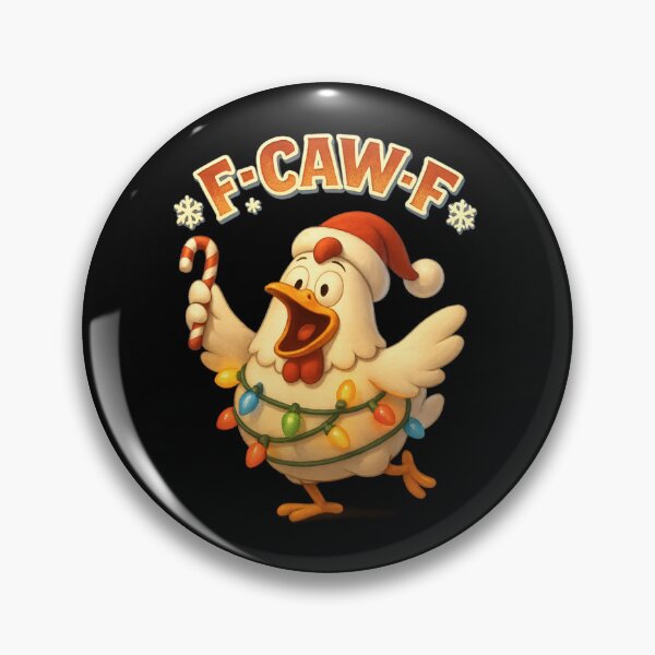 Item preview, Funny Christmas Chicken F-CAW-F designed and sold by AnitaBice.