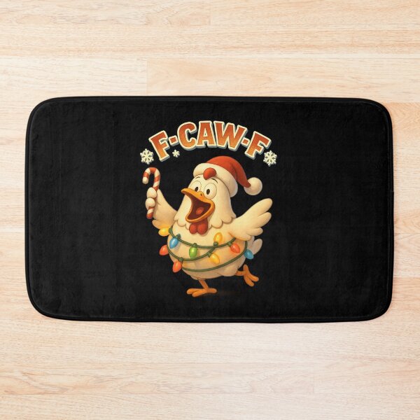 Item preview, Funny Christmas Chicken F-CAW-F designed and sold by AnitaBice.