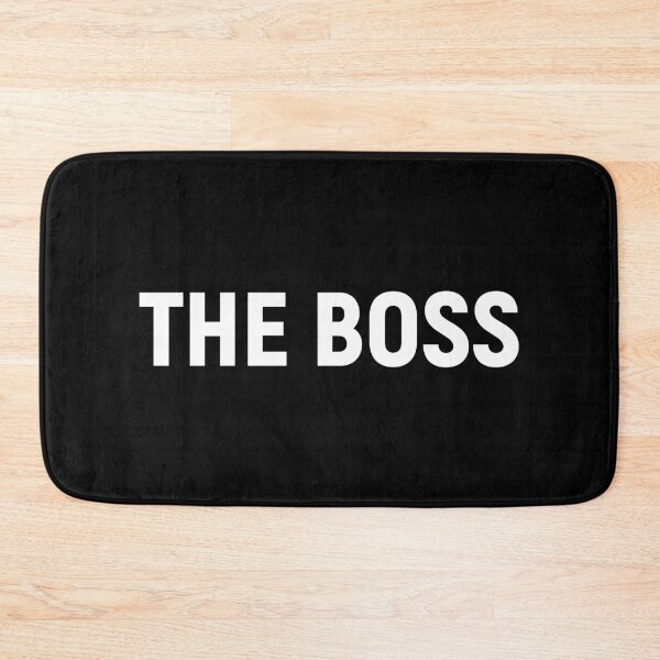 Item preview, The Boss - Job Title Text (White) designed and sold by STUDIO-72.
