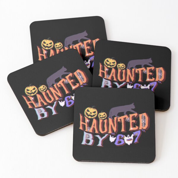 Item preview, funny quotes about halloween Haunted by 6 7  designed and sold by gear-posters.