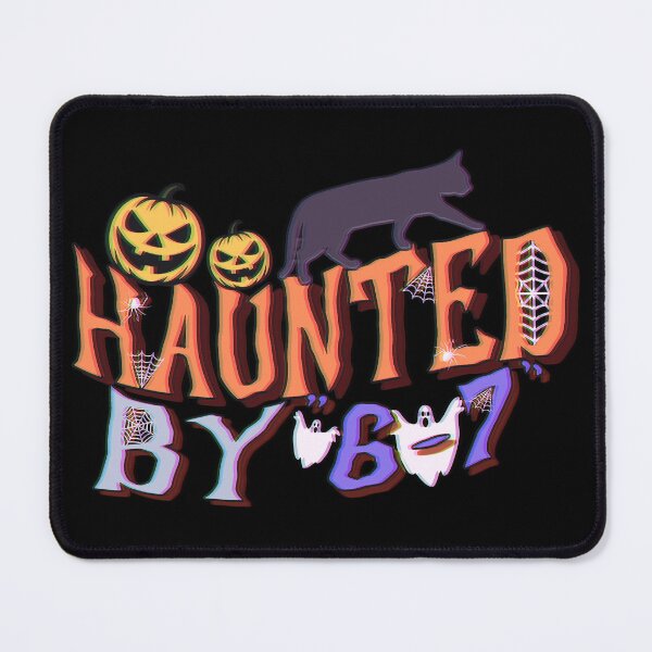 Item preview, funny quotes about halloween Haunted by 6 7 designed and sold by gear-posters.