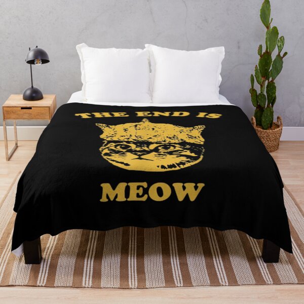 Item preview, The End Is Meow Funny Cat Kitten Lover Vintage  	 designed and sold by spoanflih90.