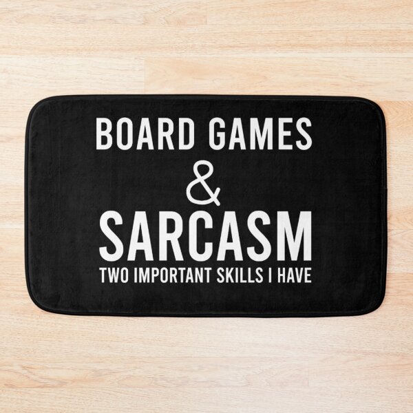 Item preview, Board Games And Sarcasm, board game, board games Player  designed and sold by DERIFORTESQUE.