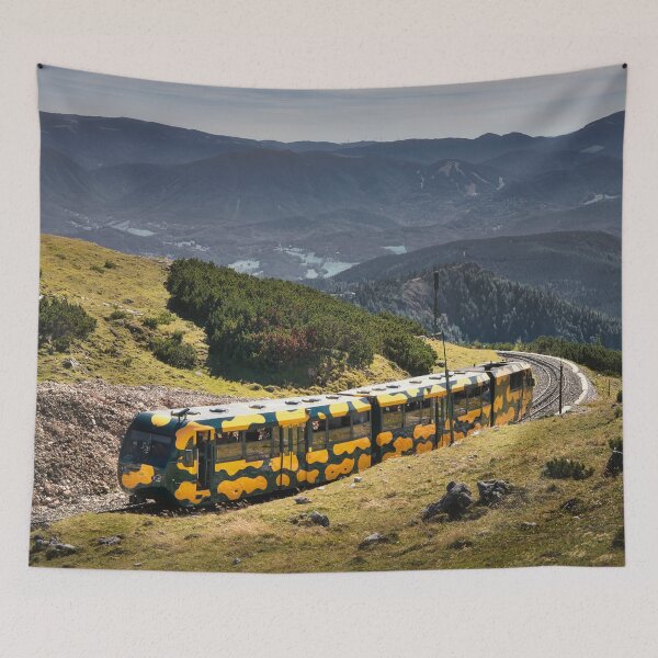Item preview, Schneebergbahn Rack Railway Train on the Way to Hochschneeberg, Austria designed and sold by RastislavS.