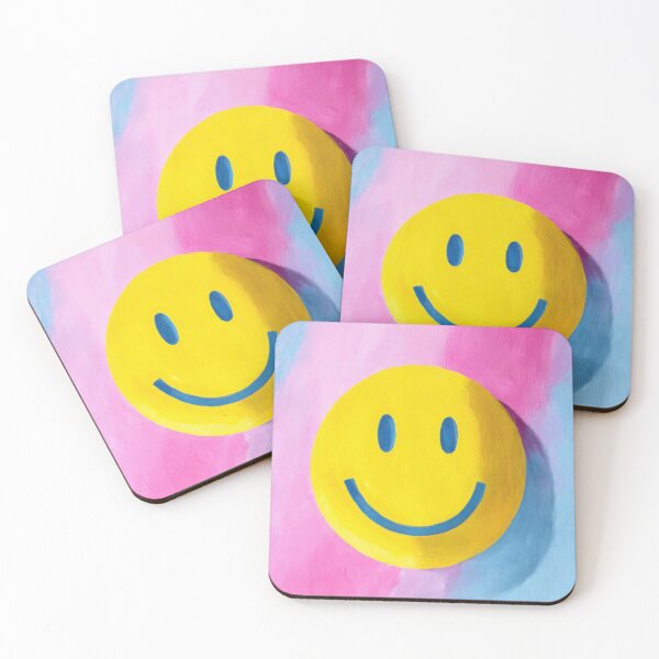 Item preview, Yellow Smiley Children Dream Oil Painting Dopamine designed and sold by ArtHouseNiklas.