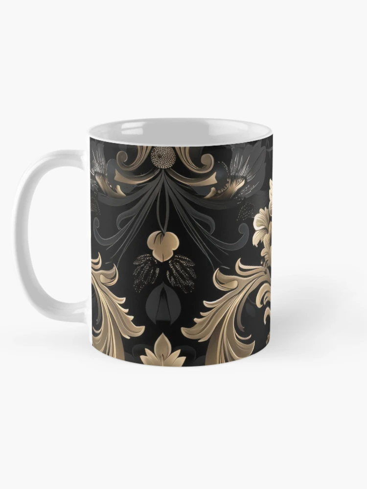 Thumbnail 5 of 6, Coffee Mug, Gothic - Pattern designed and sold by RWT-Design.