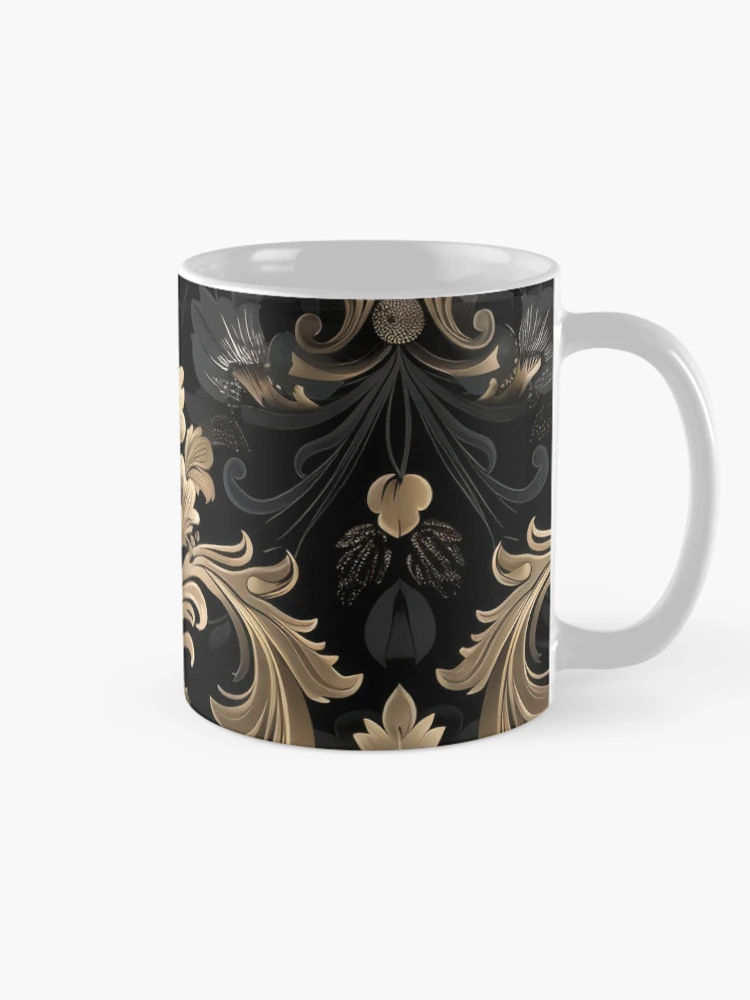 Thumbnail 3 of 6, Coffee Mug, Gothic - Pattern designed and sold by RWT-Design.