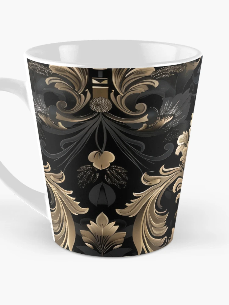 Thumbnail 3 of 4, Coffee Mug, Gothic - Pattern designed and sold by RWT-Design.