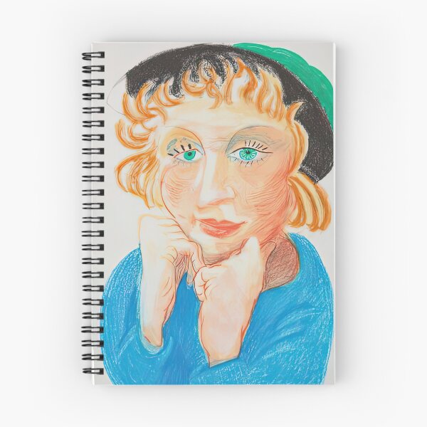 Item preview, Celia With Green Hat by David Hockney designed and sold by FEUVSD.
