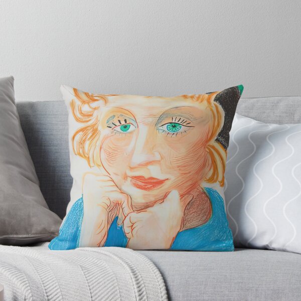 Item preview, Celia With Green Hat by David Hockney designed and sold by FEUVSD.