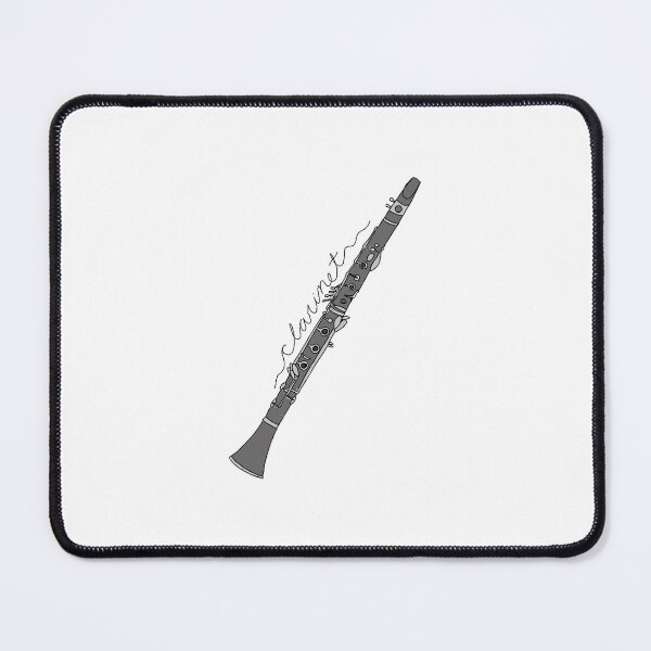 Item preview, Clarinet With Cursive Script designed and sold by kkeearfwv10.