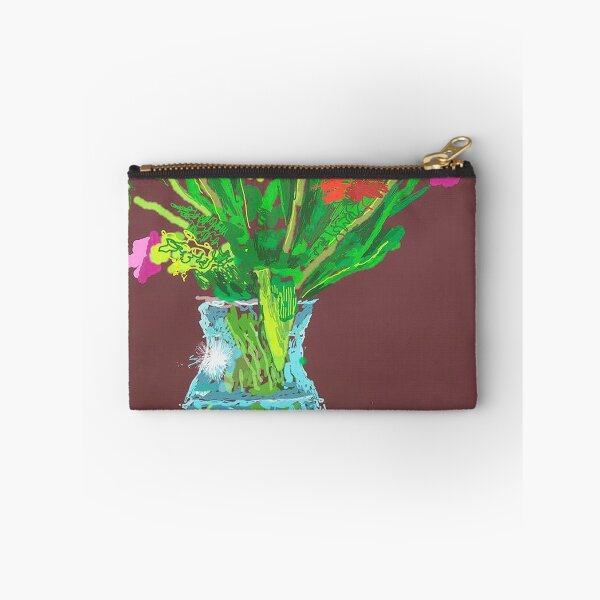 Item preview, 24th February 2021, Red, Yellow And Purple Flowers On A Blue Tablecloth by David Hockney designed and sold by FEUVSD.