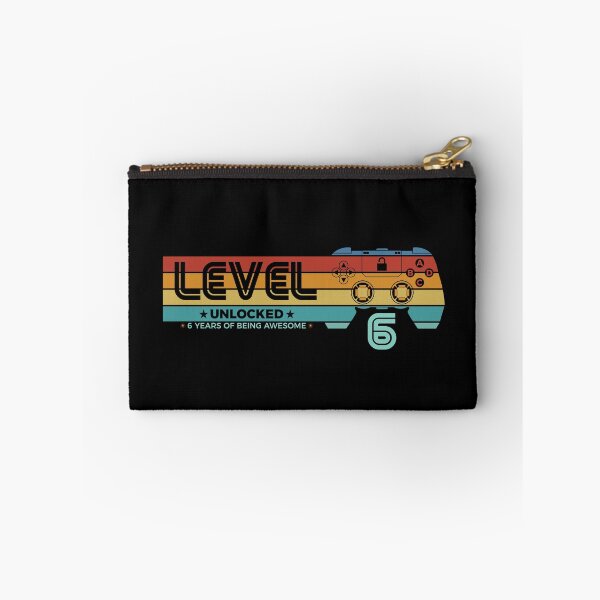 Item preview, Level 6 Unlocked - 6 years old - 6th Birthday Gamer designed and sold by NH2019.
