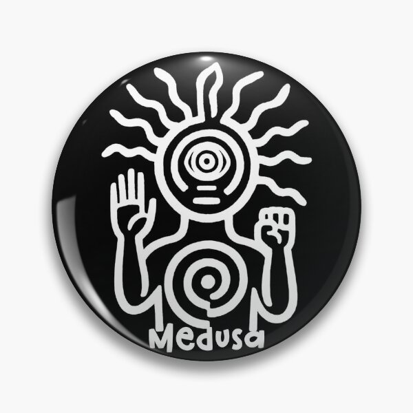 Item preview, Minimalist Medusa Glyph Mythology White Design designed and sold by CottonandQuill.