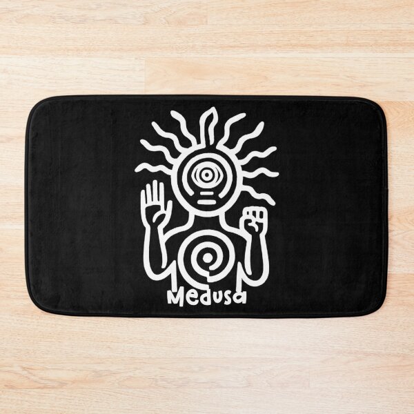 Item preview, Minimalist Medusa Glyph Mythology White Design designed and sold by CottonandQuill.